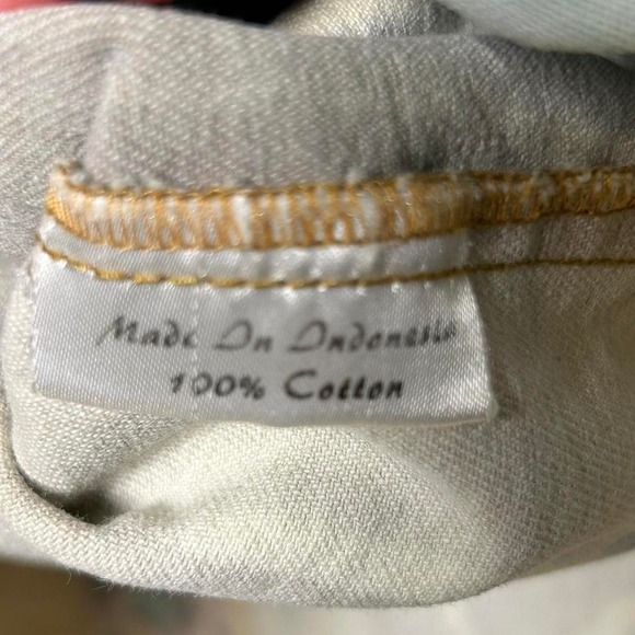 Vintage CHANIK denim shirt jacket Design cotton Large Women's - Picture 4 of 6